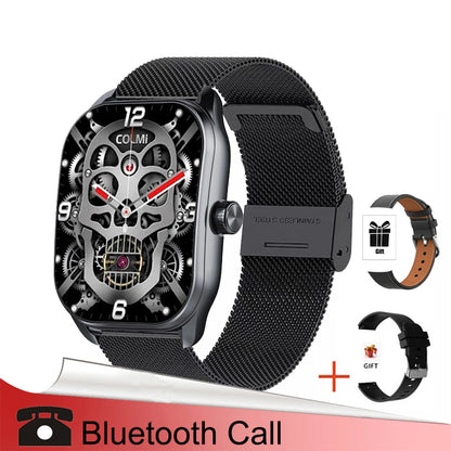 Style Curved Screen Smartwatches Men Ladies 2.01” HD 240*296 Bluetooth Call Alarm Clock Custom Photo Sports Watches Outside UXEX
