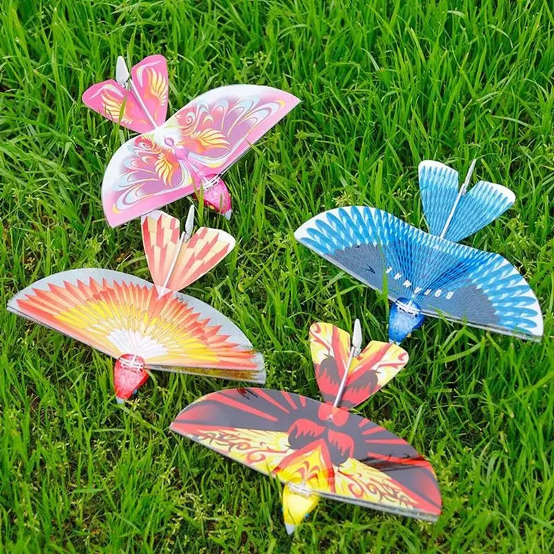 Electronic Flying Birds Toy Mini RC Drone Helicopter 235x275x70mm 360 Degree Flying RC Bird Toys Remote Control E-Bird2.4 GHz