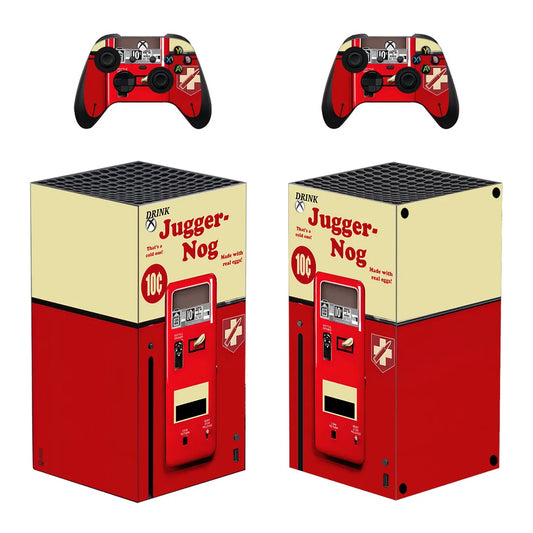 New Game Skin Sticker Decal Cover for Xbox Series X Console and 2 Controllers Skins Vinyl