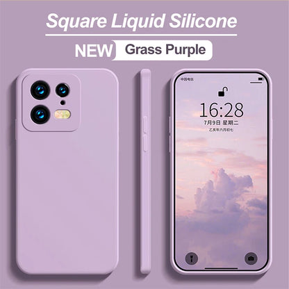 For Xiaomi 13 Case Original  Liquid Silicone Phone Case For Xiaomi Mi 13 Mi13 Pro Mi 13Pro Protection Back Cover For Xiaom