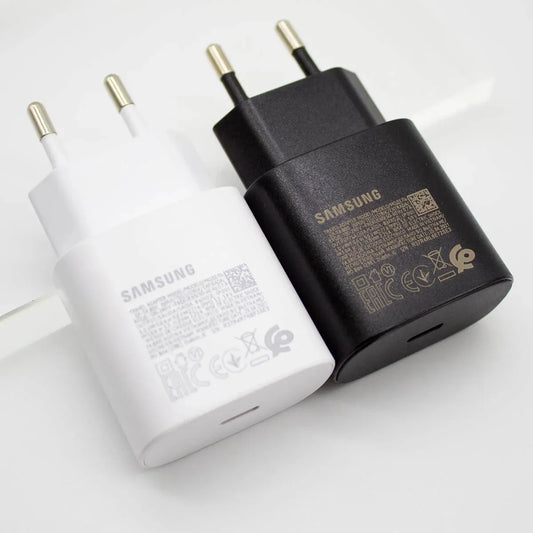 Samsung 25W Charger Type-C Cable PD Fast Charging Portable Phone Adapter Cargador For Galaxy S25 S24 S23 S22 Ultra Plus A70 A80