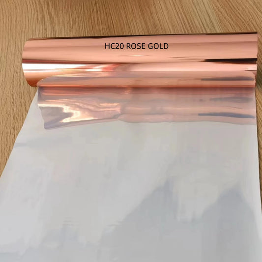 21cm x 120m Gold And Silver Laser Printer Holographic Hot Roll Stamp Toner Reactive Minc Foil