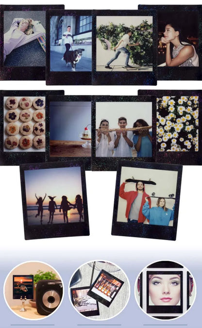 Fujifilm Instax Square Films White Edge Photo Paper For Instax SQ10 SQ40 SQ20 Instant Camera Share SP-3 Printer 10-100 Sheets