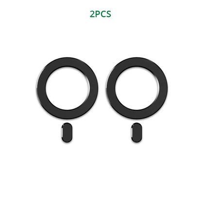 Bonola for Magnetic Ring Universal Sticker Support Wireless Charger for Car Holder Exclamation Mark 2 in 1 Magnet Ring