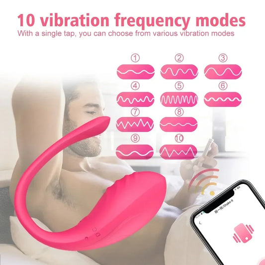 Wireless Bluetooth APP Vibrator Female Remote Control Egg Clitoris Stimulator G Spot Massager Sex Toys for Women Adults Panties