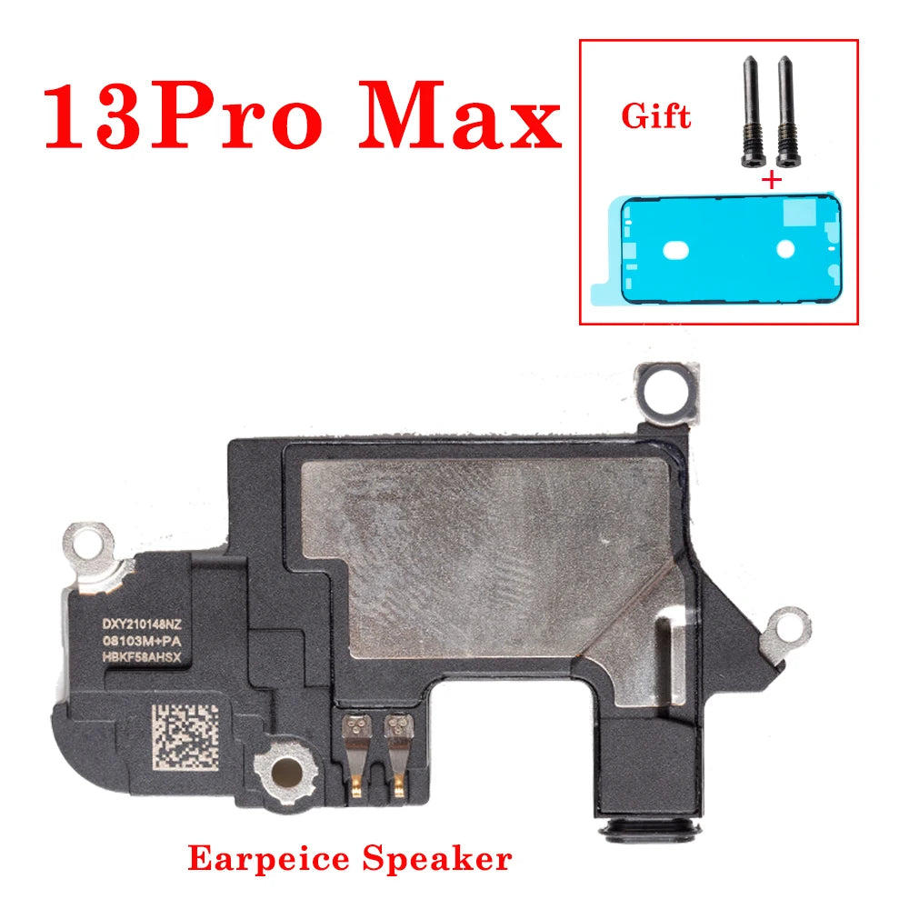 Earpiece Top Speaker Repair Part For iPhone X XR XS 11 12 13 14 Mini Pro Max Plus Ear Listening Speaker Ringer inner Flex Cable