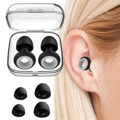 Earbuds for Noise Cancellation, Reusable Silicone Ear Tips, Noise Cancelling, Water Resistant and Comfortable 2 pairs of Waterpr