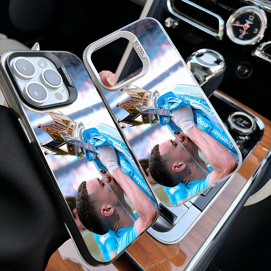 Epc Football Star Phil F-Foden-S Phone Case IMD Phone Case For IPhone 16 15 14 13 12 11 Pro Max Plus Color Silver Cover