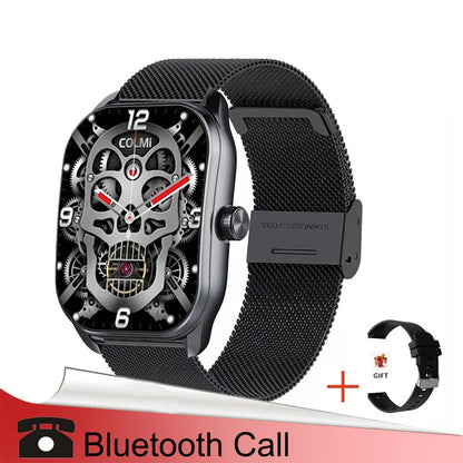 Style Curved Screen Smartwatches Men Ladies 2.01” HD 240*296 Bluetooth Call Alarm Clock Custom Photo Sports Watches Outside UXEX