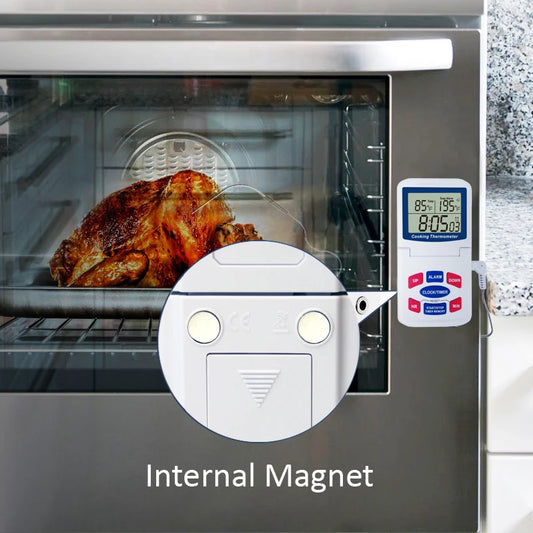 Wireless Meat Food Thermometer for Cooking Oven Grill BBQ Steak Turkey Smoker Kitchen Smart Digital Bluetooth Barbecue