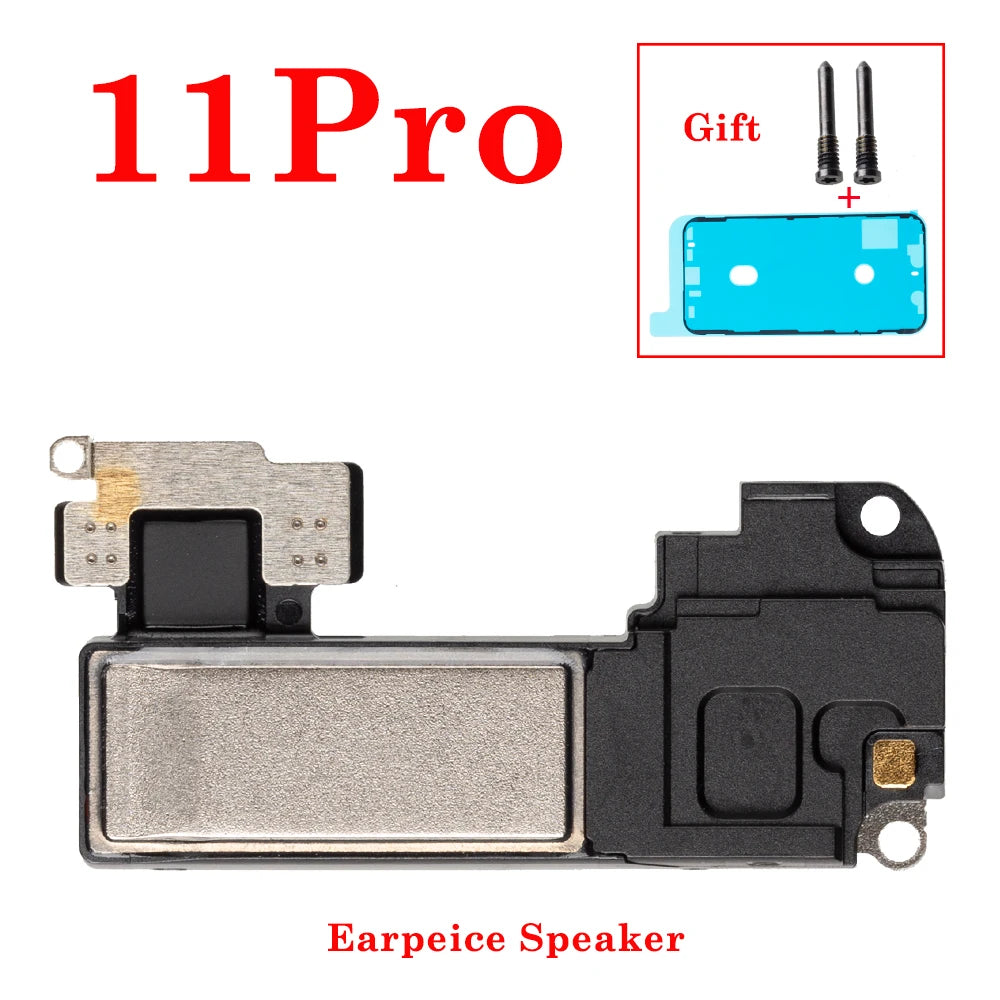 Earpiece Top Speaker Repair Part For iPhone X XR XS 11 12 13 14 Mini Pro Max Plus Ear Listening Speaker Ringer inner Flex Cable