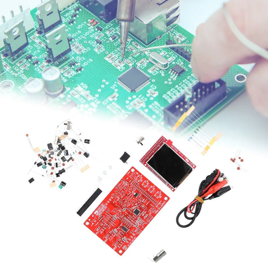 DSO138 Digital Oscilloscope DIY Kit 2.4inch TFT Digital Oscilloscope Kit DIY Parts Electronic Learning Set