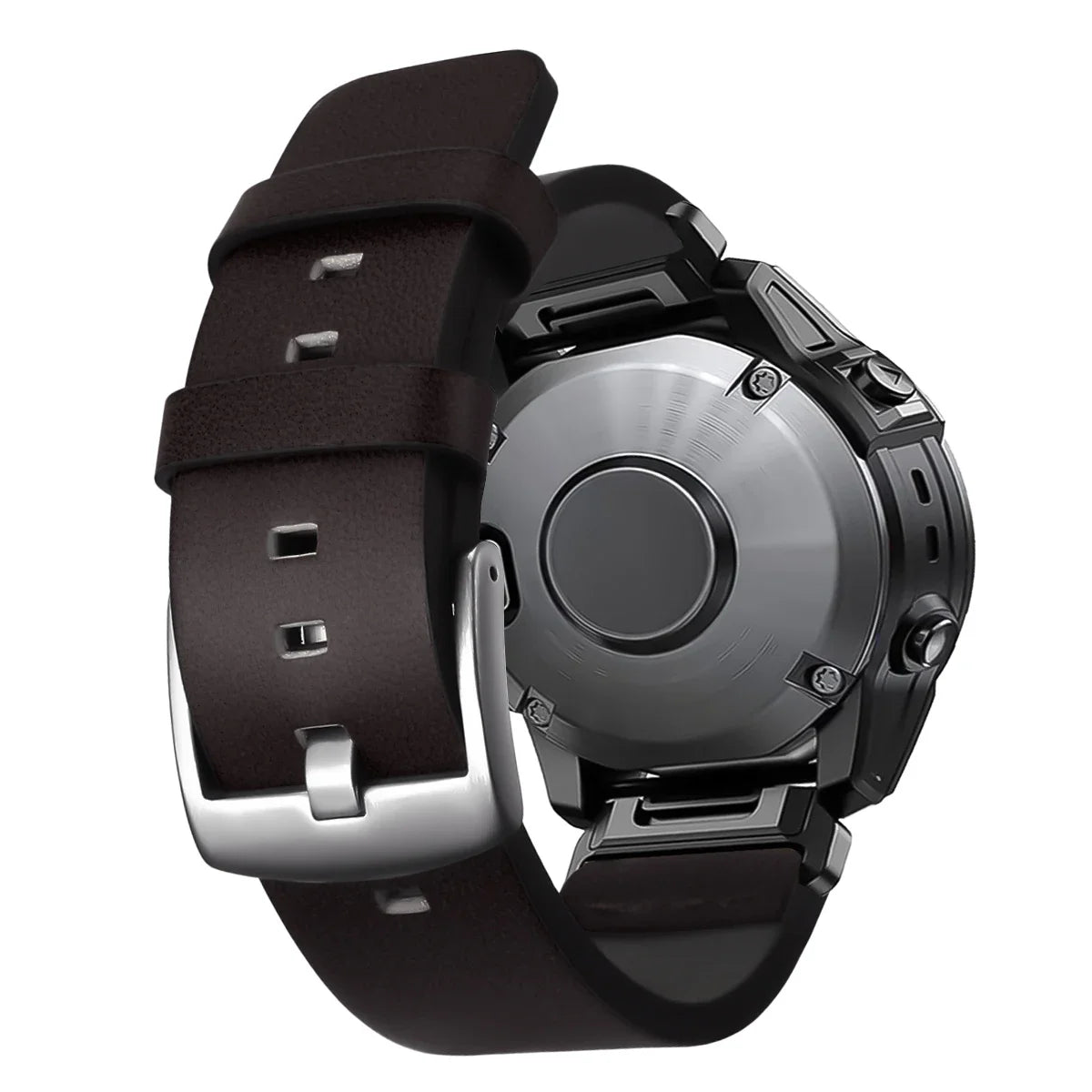 Leather Strap for Garmin Fenix 6X 6 Pro 7X 7 26mm 22mm Quick Fit Watch Band Wristband Forerunner 935 945 955 Smartwatch Bracelet