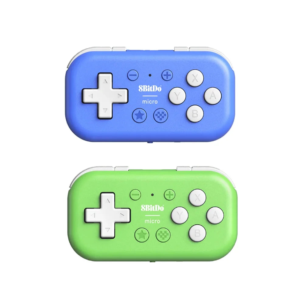 8BitDo Micro Bluetooth Gamepad Mini Controller Support For Nintendo Switch/Android/Raspberry Pi/iOS/Win10/11 And Keyboard Mode