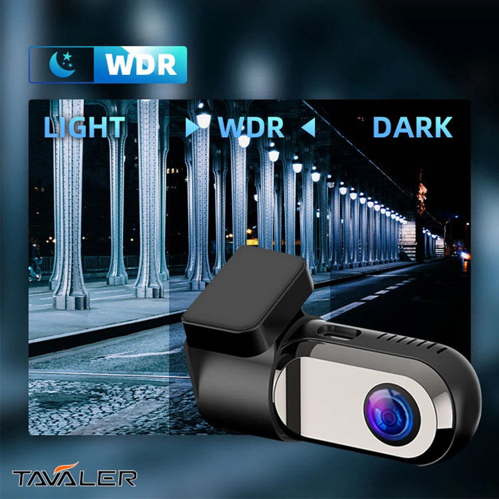 TAVALER Wiring-Free High Definition Driving Recorder USB720P/WIFI1080 Universal Invisible Portable Car Electronic Recorder