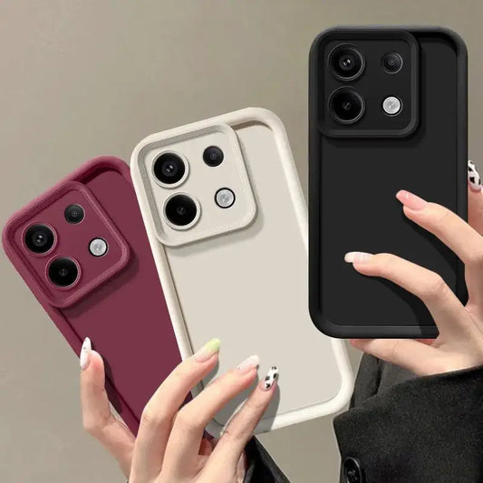 For Xiaomi Redmi Note 13 Pro Case Redmi note 13 Phone Case Redmi note 13 13 pro + 4G 5G note13pro Luxury Candy Matte Soft Cover