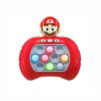 New Quick Push Game Fidget Bubble Electronic Game Light AntiStress Toys For Adult Kids Gift