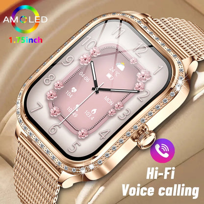 New For HUAWEI FIT3 Smart Watch Women 1.75" HD Display Heart Rate Sport Fitness IP68 Waterproof BT Call Smartwatch For Lady Gift