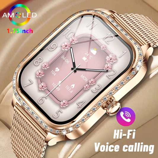 New For HUAWEI FIT3 Smart Watch Women 1.75" HD Display Heart Rate Sport Fitness IP68 Waterproof BT Call Smartwatch For Lady Gift