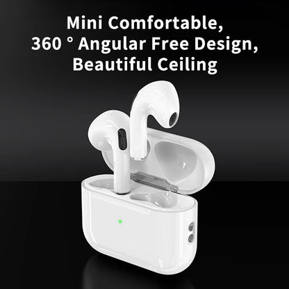 Ear Buds For Iphone Headphones with Space Voice/Shared Audio/Wireless Charging/BT5.3 in-Ear Hi-fi Stereo Wireless Earbuds