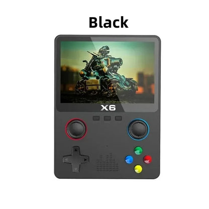 3.5 Inch X6  IPS Screen Handheld Game Players Dual Joystick 10000+ Game Retro Devices Portable Game Consoles