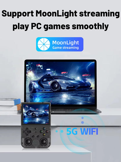 ANBERNIC RG353V RG353VS Handheld Gam Console 3.5'' IPS Screen HDMI Output Android Linux OS Built-in Retro Emulator Player Gifts