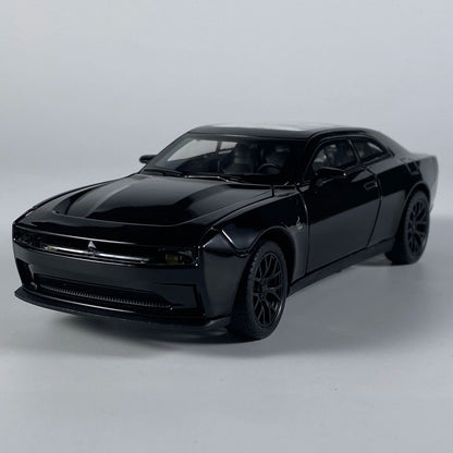 1:32 Dodge Charger Daytona SRT EV Hellcat Alloy Metal Diecasts Model Car Outdoor Collection Ornaments Home Decoration Adult Gift