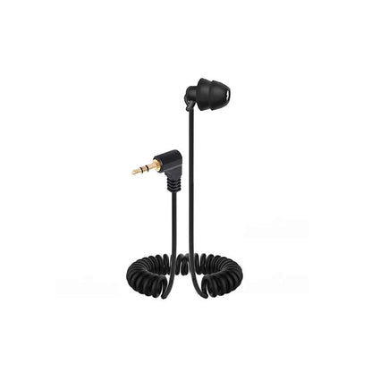 3.5mm Spring Earphones Single Side Bluetooth Headphones In Ear Heavy Bass Earbuds Wired Headset for Mobile Phone MP3 Computer