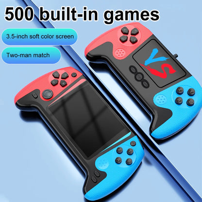 Retro Handheld Game Console 3.5inch LCD Screen Built-in 500 Games Gaming Console 1200mAh Portable Game Console for Kids Adults