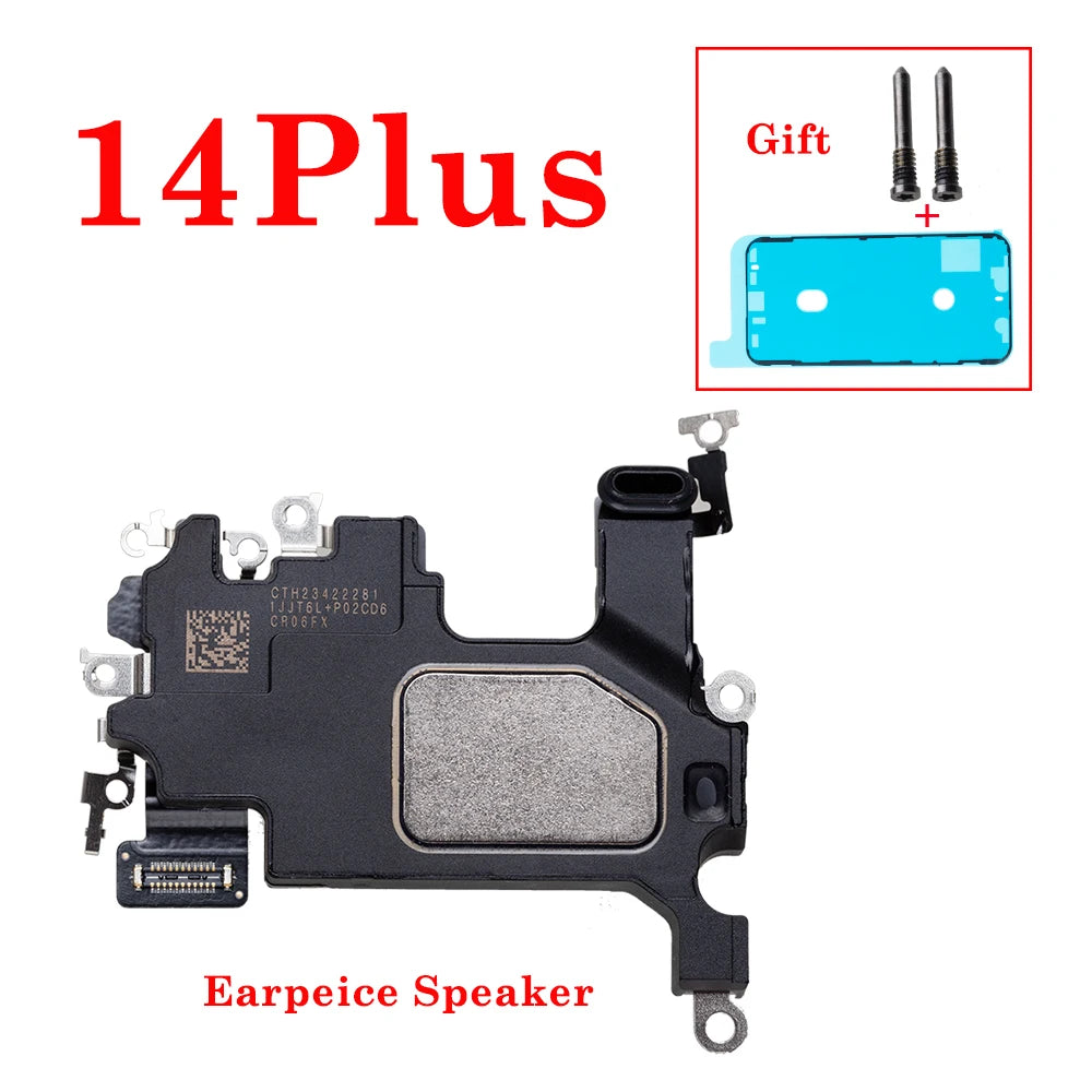 Earpiece Top Speaker Repair Part For iPhone X XR XS 11 12 13 14 Mini Pro Max Plus Ear Listening Speaker Ringer inner Flex Cable