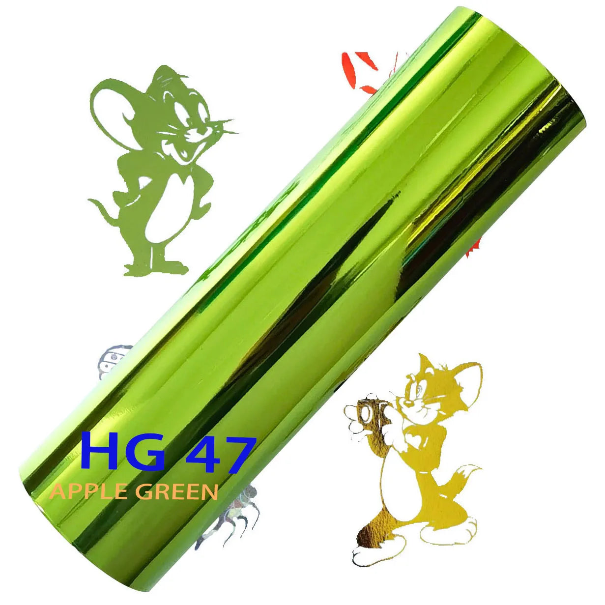 21cm x 120m Gold And Silver Laser Printer Holographic Hot Roll Stamp Toner Reactive Minc Foil