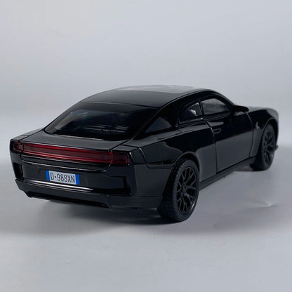 1:32 Dodge Charger Daytona SRT EV Hellcat Alloy Metal Diecasts Model Car Outdoor Collection Ornaments Home Decoration Adult Gift