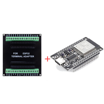ESP-WROOM-32 ESP32-S Development Board Type C ESP32 Bluetooth Wifi ESP32 Nodemcu Bluetooth Module + ESP32 Breakout Board