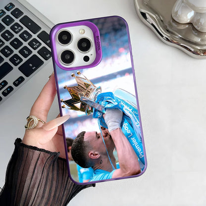 Epc Football Star Phil F-Foden-S Phone Case IMD Phone Case For IPhone 16 15 14 13 12 11 Pro Max Plus Color Silver Cover