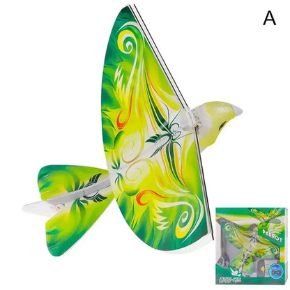 Electronic Flying Birds Toy Mini RC Drone Helicopter 235x275x70mm 360 Degree Flying RC Bird Toys Remote Control E-Bird2.4 GHz
