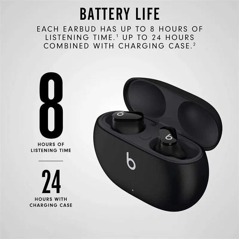 B-Eats Studio Buds Wireless Bluetooth Earbuds Noise Reduction Headset Ipx4 Waterproof Earphones Compatible With  Android