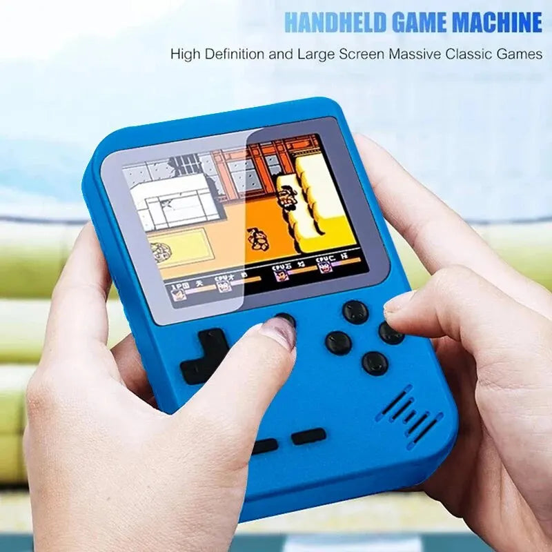 GAMINJA GC26 Retro Portable Mini Handheld Video Game Console 3.0 Inch Color LCD Kids Color Game Player Built in 400 Games