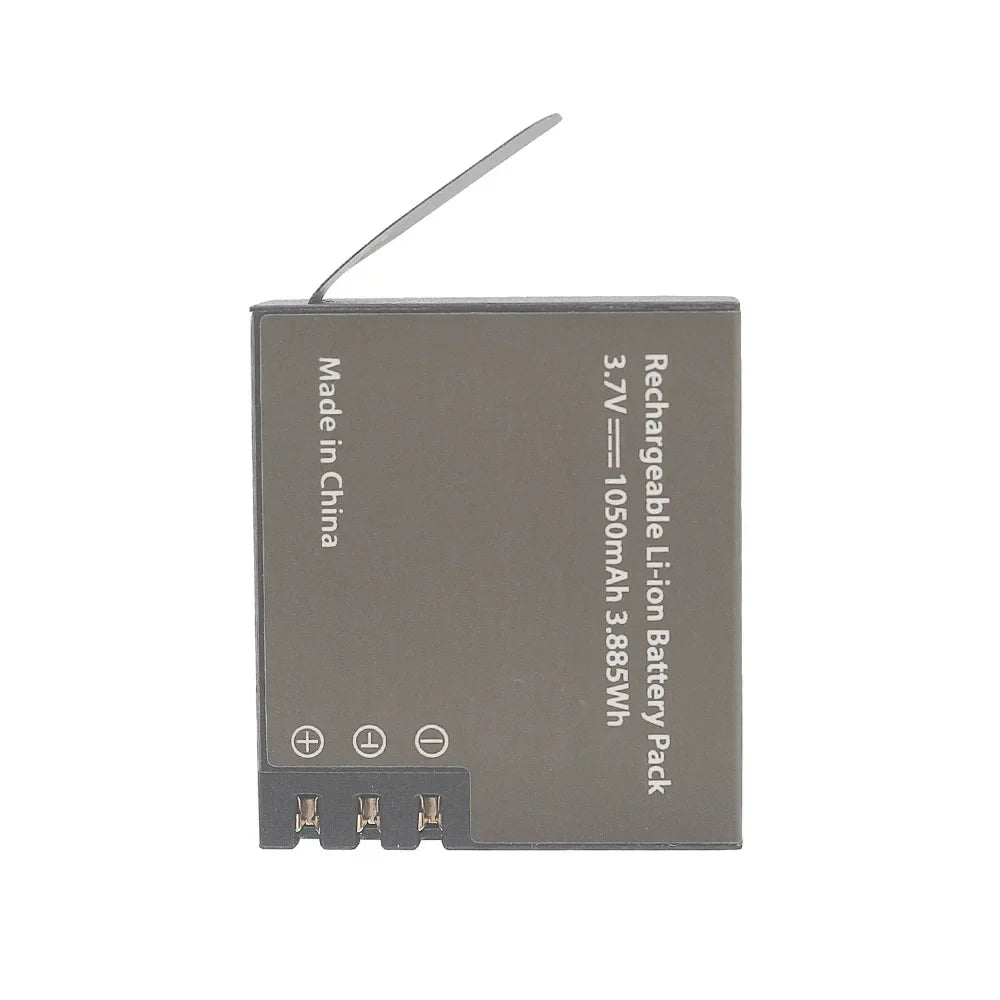 1050mAH PG1050 Battery + Dual Charger For EKEN H9 H9R H3R H8R H8PRO H8 For SJCAM SJ4000 SJ 4000 SJ5000 M10 6000 Camera Batteria