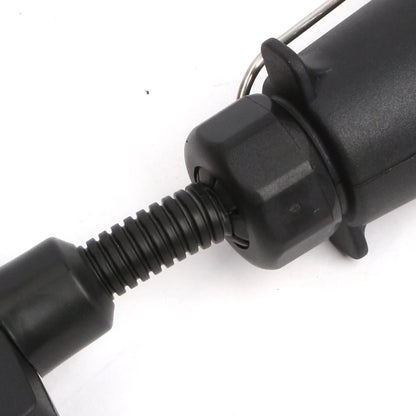 Car Trailer Adaptor 7 Pin Flat Male plug to 7 Pin Large round Female Socket Universal For RV Camper Caravan Car Accessories