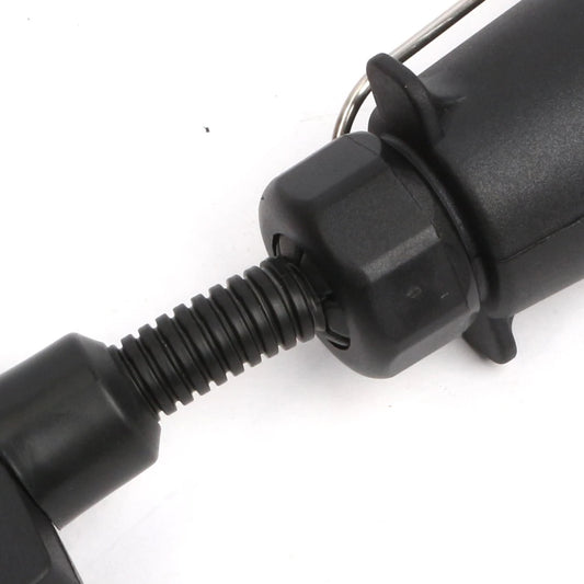 Car Trailer Adaptor 7 Pin Flat Male plug to 7 Pin Large round Female Socket Universal For RV Camper Caravan Car Accessories