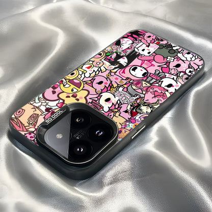 Epc Japan T-Tokidokis Phone Case IMD Phone Case For IPhone 16 15 14 13 12 11 Pro Max Plus Color Silver Cover