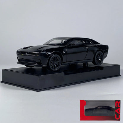 1:32 Dodge Charger Daytona SRT EV Hellcat Alloy Metal Diecasts Model Car Outdoor Collection Ornaments Home Decoration Adult Gift