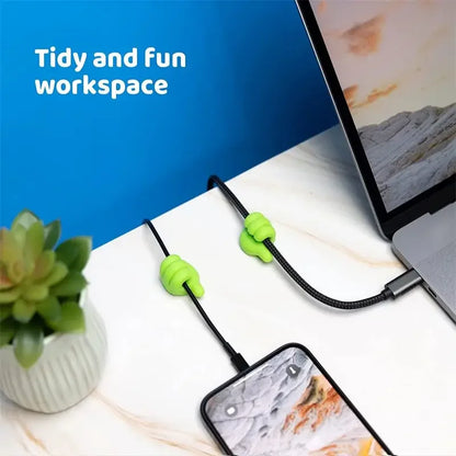 5/15pcs Cable Holder Clips Thumb Hook Wire Wall Hook Hanger Storage Cable Organizer For Earphone Line Mouse Wire