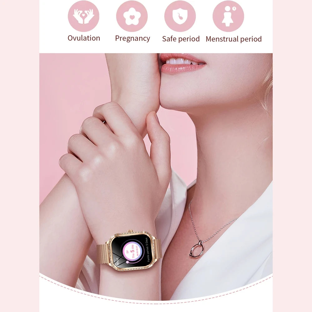 New For HUAWEI FIT3 Smart Watch Women 1.75" HD Display Heart Rate Sport Fitness IP68 Waterproof BT Call Smartwatch For Lady Gift