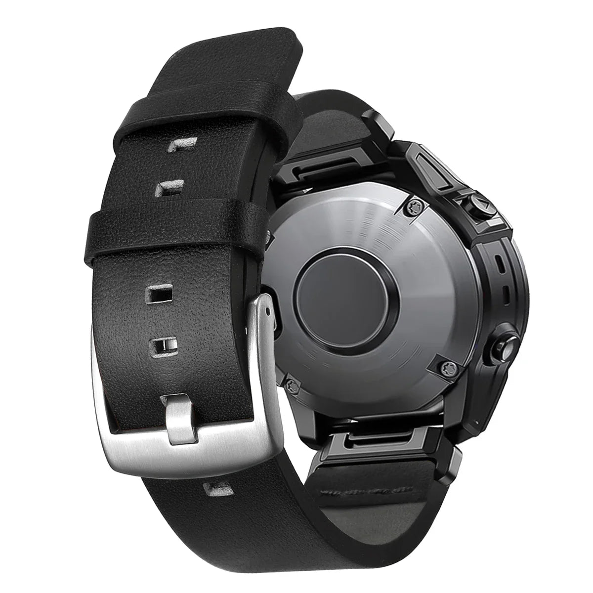 Leather Strap for Garmin Fenix 6X 6 Pro 7X 7 26mm 22mm Quick Fit Watch Band Wristband Forerunner 935 945 955 Smartwatch Bracelet
