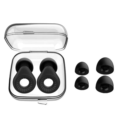 Earbuds for Noise Cancellation, Reusable Silicone Ear Tips, Noise Cancelling, Water Resistant and Comfortable 2 pairs of Waterpr