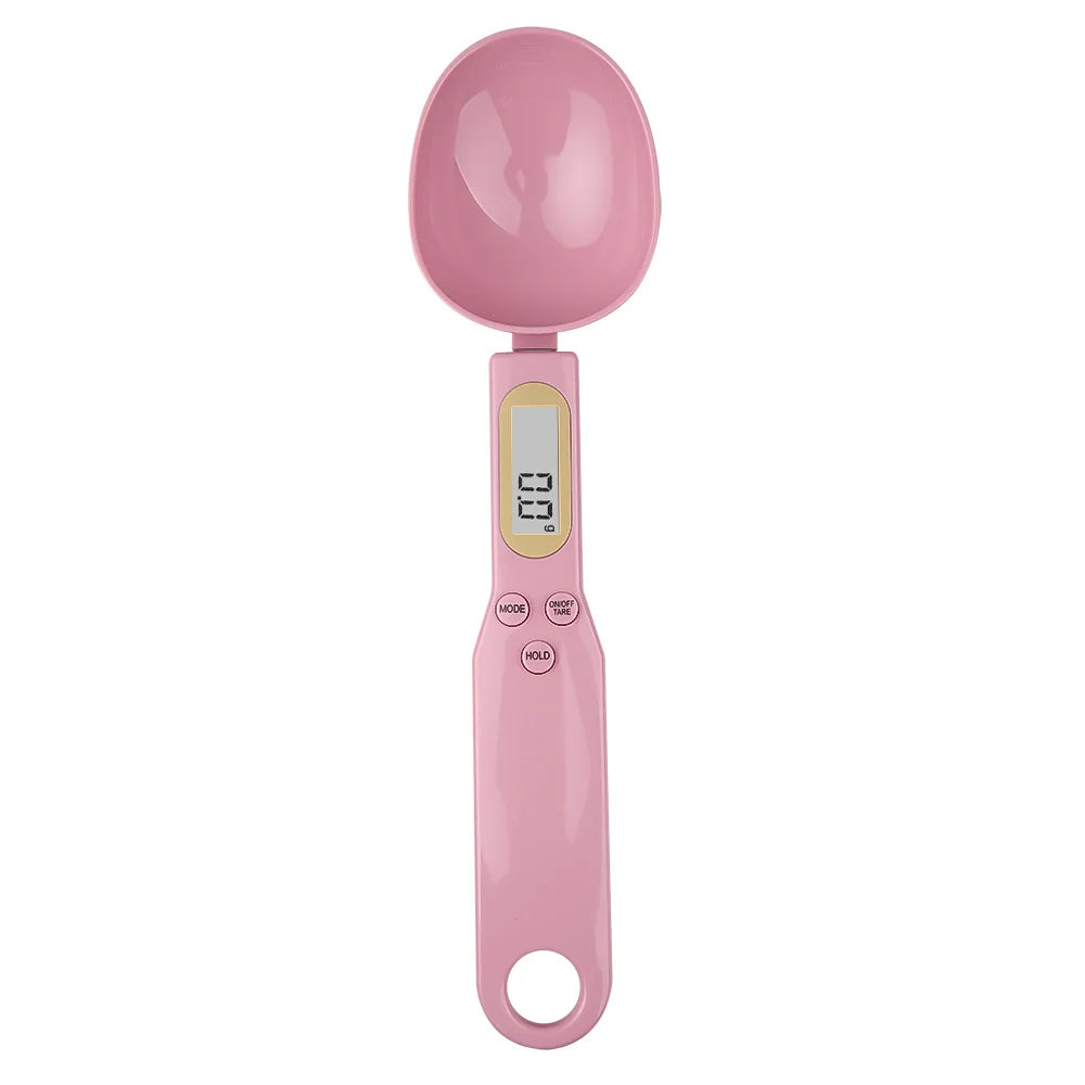 Electronic Kitchen Scale Spoon Weight Measuring Spoon LED Digital Scale Coffee Tea Sugar Spoon Scale Kitchen Tool 500g/0.1g