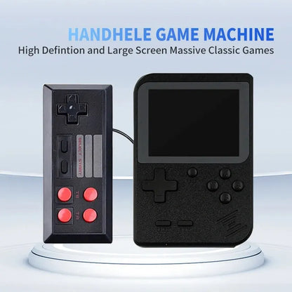 GAMINJA GC26 Retro Portable Mini Handheld Video Game Console 3.0 Inch Color LCD Kids Color Game Player Built in 400 Games