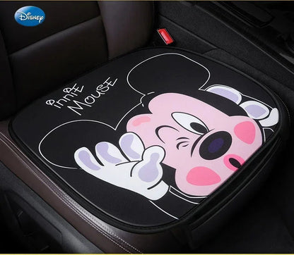 Disney Stitch Car Seat Covers 4PCS Universal Fit, Cute Cartoon Soft Protectors for Women Girls Auto Accessories, All-Season Dura