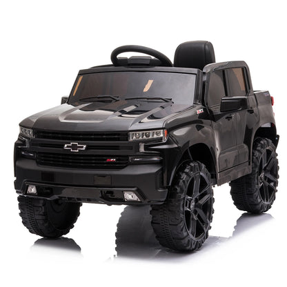 12V Electric Ride On Car 4 Wheeler Truck Safety Toy with Music Radio LED Lights  Truck Car Remote Control Kids' Ride on Vehicles